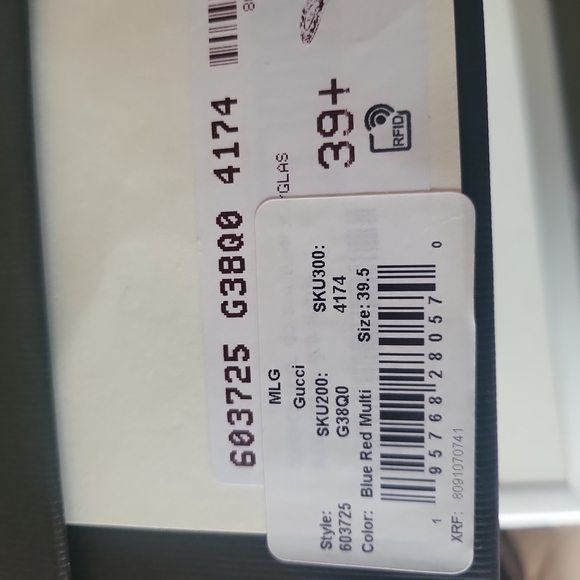 NWT GUCCI PRINCETON WOOL UPPER FUR LINING MULE - unisex US 9.5 length 10.5 - Picture 8 of 11